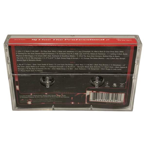 •DJ CLUE -THE PROFESSIONAL 2• ~2001 OG PRESSINGS~ (CD & CASSETTE TAPE)