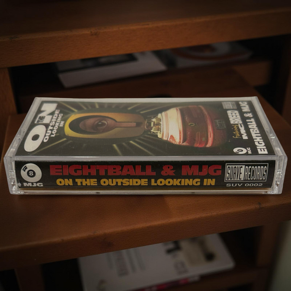 •EIGHTBALL & MJG - ON THE OUTSIDE LOOKING IN• ~1994 OG PRESSING~ (CASSETTE TAPE)