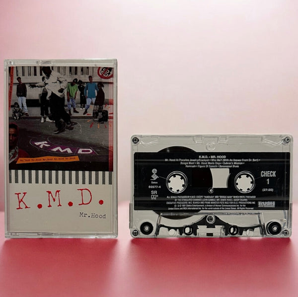 •K.M.D. - MR. HOOD• ~1991 OG PRESSING~ (CASSETTE TAPE)