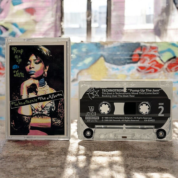 •TECHNOTRONIC - PUMP UP THE JAM THE ALBUM• ~1988 OG PRESSING~ (CASSETTE TAPE)