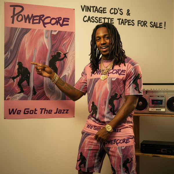 •POWERCORE - WE GOT THE JAZZ• ~1989 OG PRESSING~ (HTF CASSETTE TAPE)