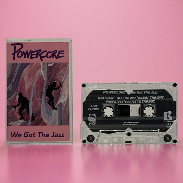 •POWERCORE - WE GOT THE JAZZ• ~1989 OG PRESSING~ (HTF CASSETTE TAPE)