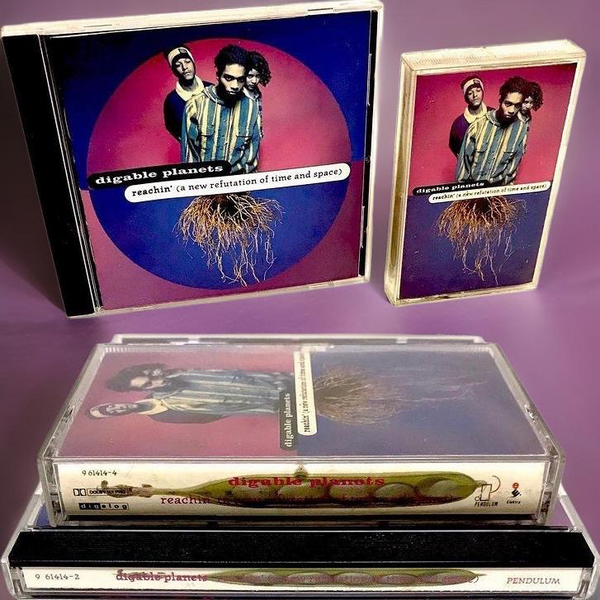 •DIGABLE PLANETS - REACHIN’ (A NEW REFUTATION OF TIME AND SPACE)• (1993) (CASSETTE & CD AVAILABLE) (ORIGINAL PRESSINGS)