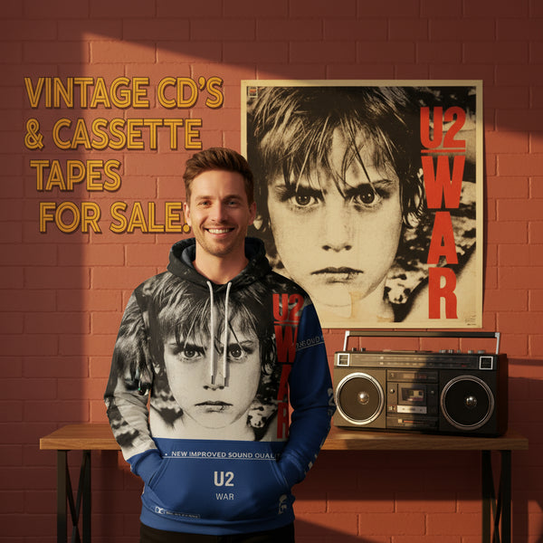 •U2 - WAR• ~1983 OG CANADIAN REPRESS~ (CASSETTE TAPE)