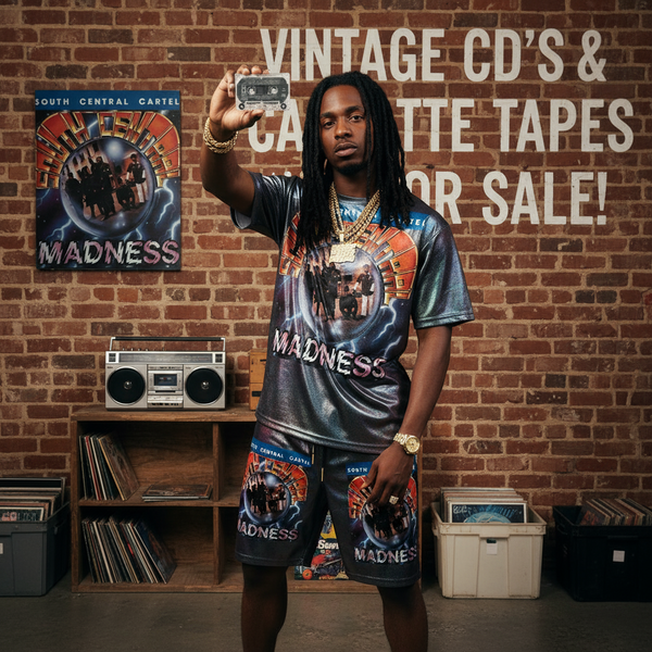 •SOUTH CENTRAL CARTEL - SOUTH CENTRAL MADNESS• ~1991 OG PRESSING~ (CASSETTE TAPE)