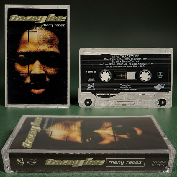 •TRACEY LEE - MANY FACEZ• ~1997 OG PRESSING~ (CASSETTE TAPE)