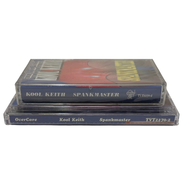 •KOOL KEITH ~ SPANKMASTER• ~1999 OG PRESSINGS~ (CD & SEALED CASSETTE TAPE)