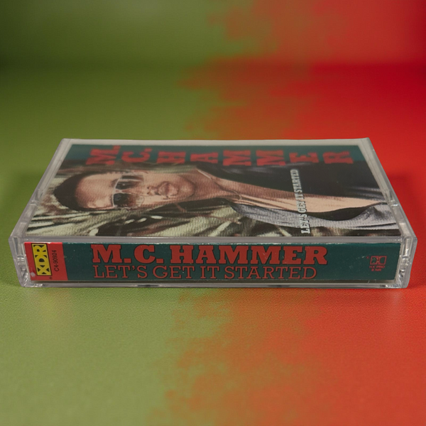 •M.C. HAMMER - LET’S GET IT STARTED• ~1988 OG PRESSING~ (CASSETTE TAPE)