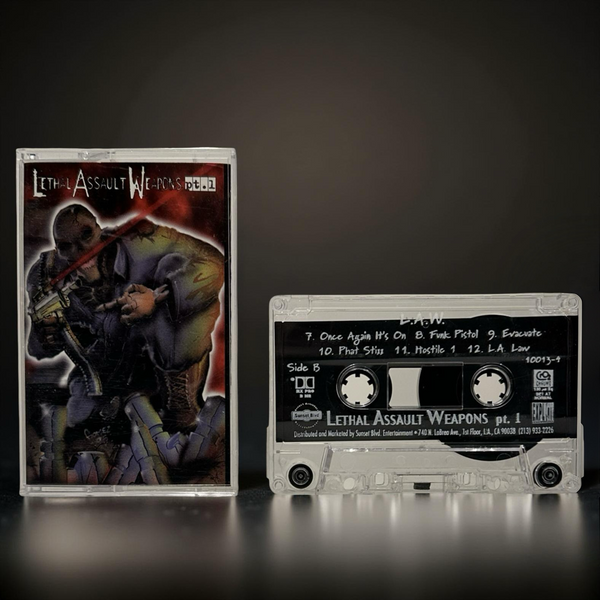 •L.A.W. - LETHAL ASSAULT WEAPONS• ~1995 OG PRESSING~ (CASSETTE TAPE)