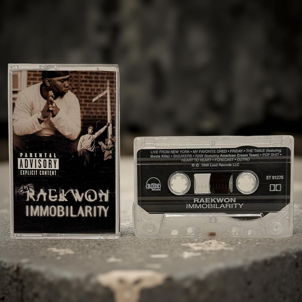 •CHEF RAEKWON - IMMOBILARITY• ~1999 OG CANADIAN PRESSING~ (CASSETTE TAPE)