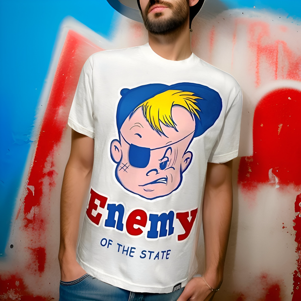 ^ENEMY OF THE STATE^ ~BAZOOKA~ SHORT SLEEVE T-SHIRTS FOR MEN