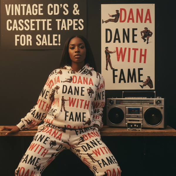 •DANA DANE - DANA DANE WITH FAME• ~1987 OG PRESSING~ (CASSETTE TAPE)