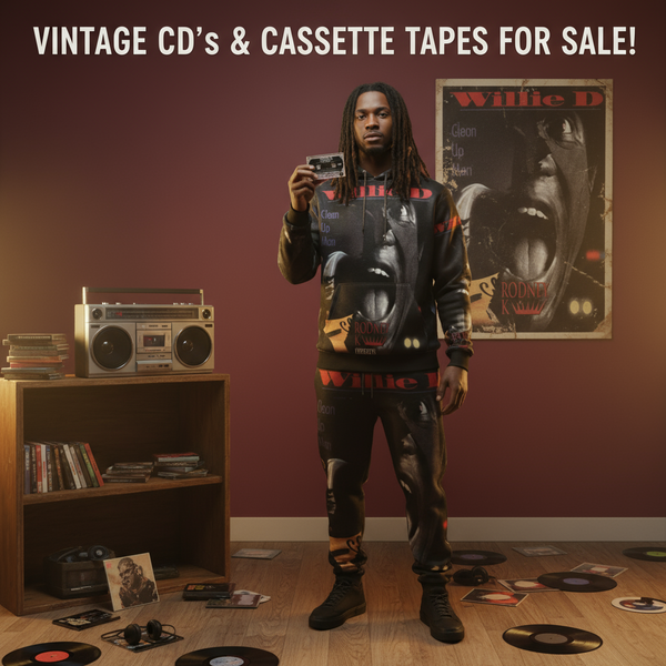 •WILLIE DEE - CLEAN UP MAN / RODNEY K• ~1992 OG MAXI-SINGLE~ (CASSETTE TAPE)