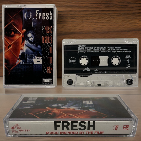 •FRESH ~ SOUNDTRACK• ~1994 OG PRESSING~ (CASSETTE TAPE)