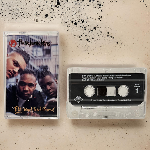 •FU-SCHNICKENS ~ F.U. “DON’T TAKE IT PERSONAL”• ~1992 OG PRESSING~ (CASSETTE TAPE) (1)