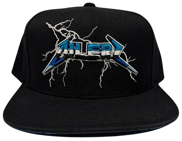 *Edmonton Oilers* ~METALLICA~ snapback hat by Mitchell & Ness (Rare Retailer Promo Sample)