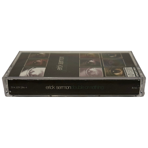 •ERICK SERMON - DOUBLE OR NOTHING• ~1995 OG PRESSINGS~ (CD & CASSETTE TAPE)