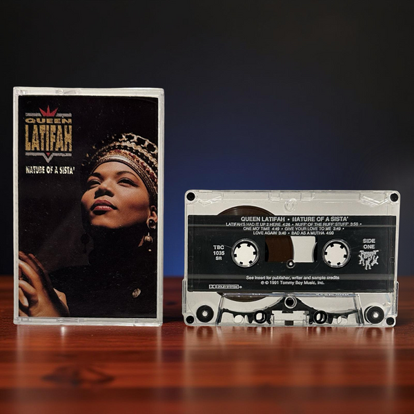 •QUEEN LATIFAH - NATURE OF A SISTA’• ~1991 OG PRESSING~ (CASSETTE TAPE)