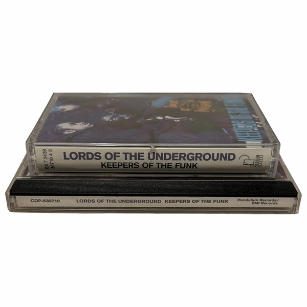 •LORDS OF THE UNDERGROUND - KEEPERS OF THE FUNK• ~1994 OG CANADIAN PRESSINGS~ (CD & CASSETTE TAPE)
