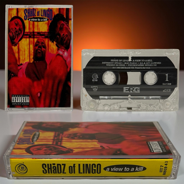 •SHADEZ OF LINGO - A VIEW TO A KILL• ~1993 OG PRESSING~ (CASSETTE TAPE)