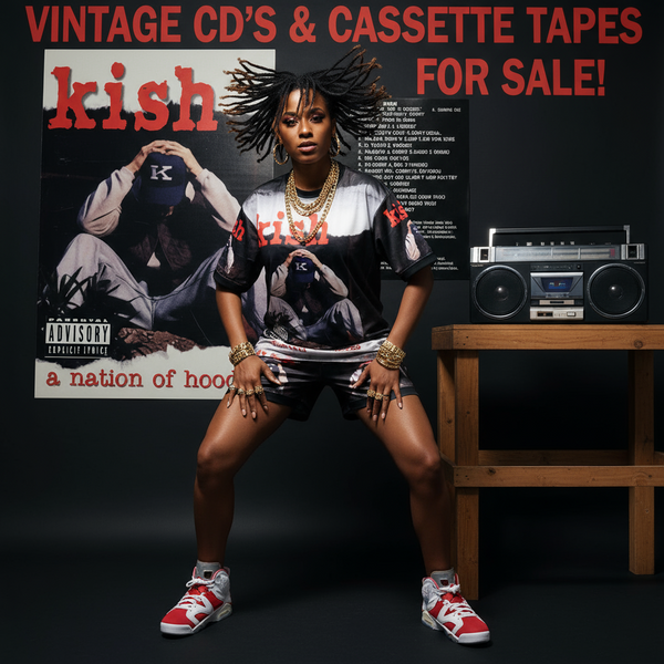 •KISH - A NATION OF HOODS• ~1994 OG CANADIAN PRESSING~ (CASSETTE TAPE) (BLACK SHELL)