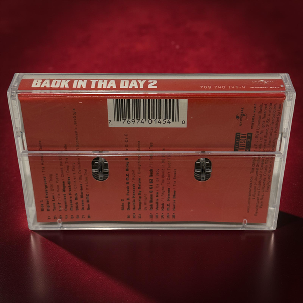 •BACK IN THA DAY 2 - COMPILATION• ~1999 OG CANADIAN PRESSING~ (CASSETTE TAPE)