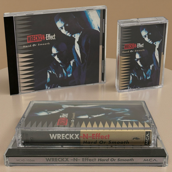 •WRECKS-N-EFFECT - HARD OR SMOOTH• ~1992 OG PRESSING~ (CD & CASSETTE TAPE)
