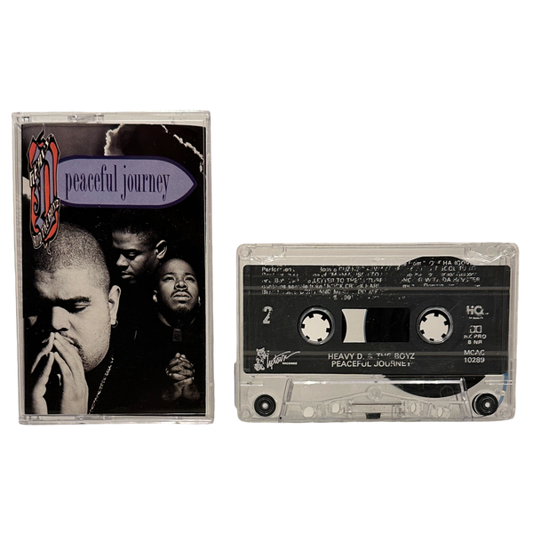 •HEAVY D. & THE BOYZ - PEACEFUL JOURNEY• ~1991 OG PRESSING~ (CASSETTE TAPE)