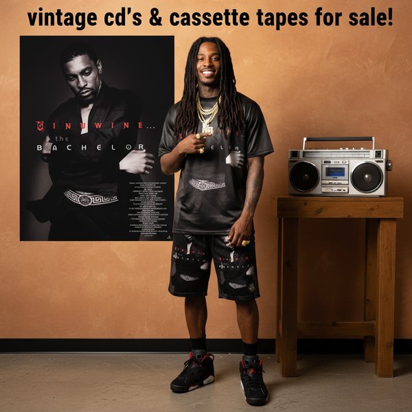 •GINUWINE - THE BACHELOR• ~1996 OG PRESSINGS~ (CD & SEALED CASSETTE TAPE)