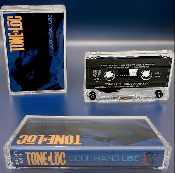 •TONE LOC ~ COOL HAND LOC• (1991 OG PRESSING) (CASSETTE TAPE)