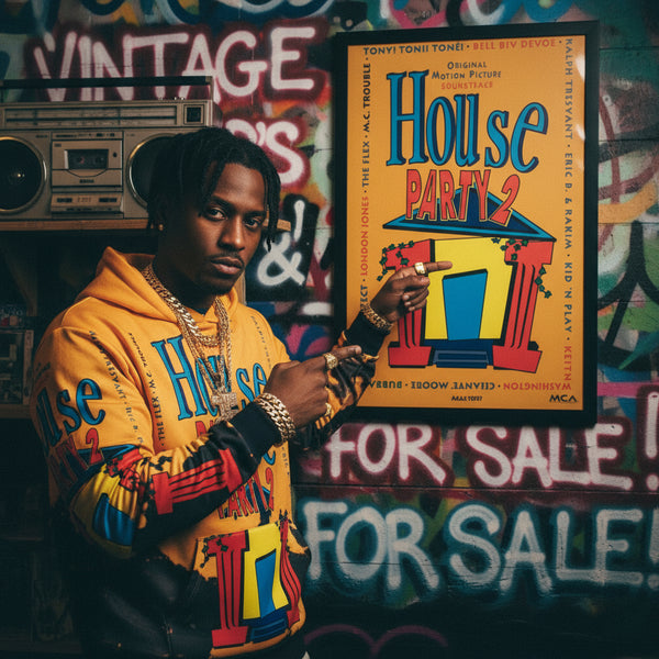 •HOUSE PARTY II ~ SOUNDTRACK• (1991 OG PRESSING) (CASSETTE TAPE)