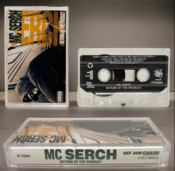 •MC SERCH - RETURN OF THE PRODUCT• ~1992 OG PRESSING~ (CASSETTE TAPE) (3)