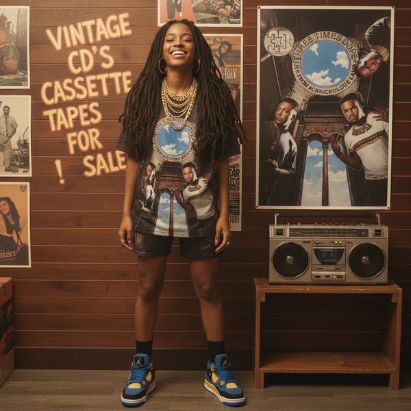 •THREE TIMES DOPE - LIVE FROM ACKNICKULOUS LAND• ~ 1990 OG PRESSING~ (CASSETTE TAPE)