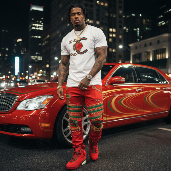 *CROOKS & CASTLES* (WHITE) ~CC~ SHORT SLEEVE T-SHIRT