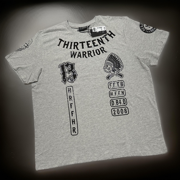 *HEADRUSH* (Heather Grey) ~Thirteenth Warrior~ Short Sleeve T-Shirts