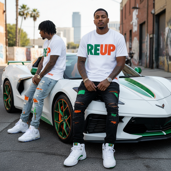 *DNINE RESERVE* (WHITE) ~REUP~ SHORT SLEEVE T-SHIRTS