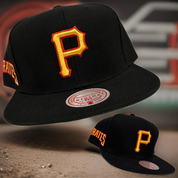 *Pittsburgh Pirates* snapback hats by Mitchell & Ness