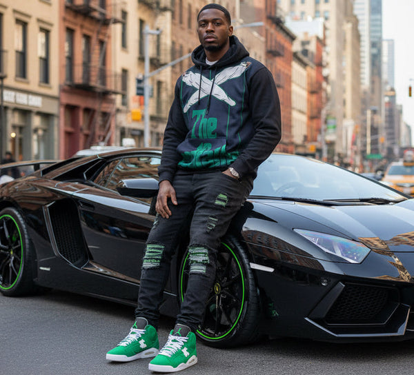 *THE WEED FATHER* PULLOVER HOODIES (Back Embroidered)