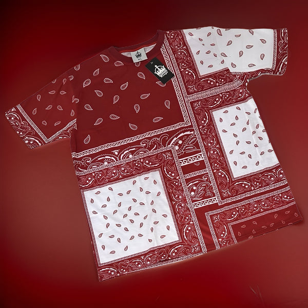 *RED BANDANA* TEES BY OUTFIT KINGS (Cotton comfort)