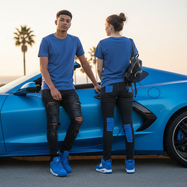 *BELLA CANVAS* ~BLUE~ LIGHTWEIGHT TEES FOR WOMEN