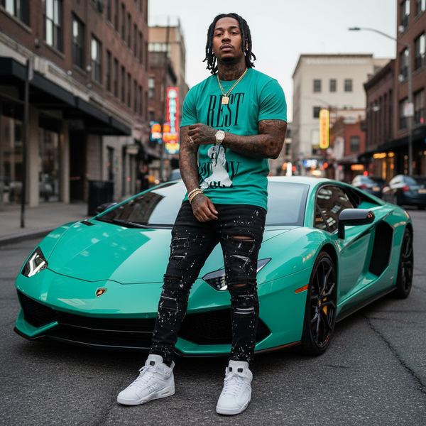 *TRUKFIT* (WATERFALL) ~REST IN PU$$Y~ SHORT SLEEVE T-SHIRTS