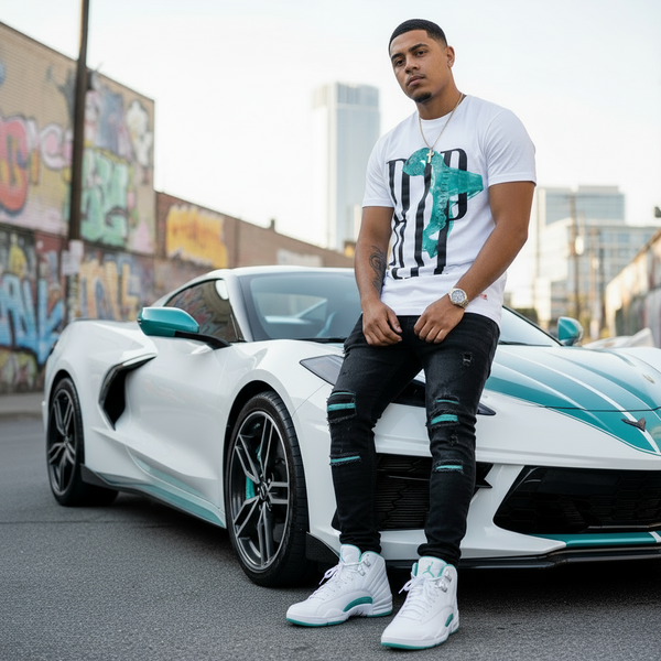 *TRUKFIT* (WHITE) ~RIP~ SHORT SLEEVE T-SHIRTS