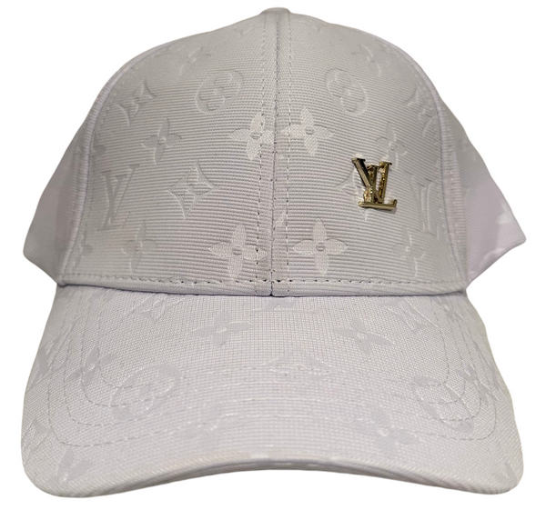 ^LUXURY^ French designer curved beak strap back hat