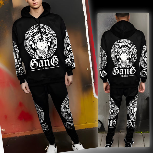 ^CHIEF V3R$@C3^ ~GANG OR DIE~ JOGGER TRACKSUITS (FLEECY SOFT LINED)