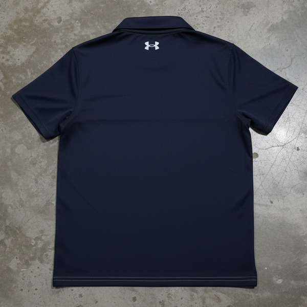 *PRE-LOVED* •UNDER ARMOUR• ~boys golf collar shirt* (Activewear) (YOUTH MEDIUM)
