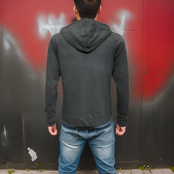 ^C.O.A.^ (GREY) LIGHTWEIGHT PULLOVER HOODIES (SUMMER STYLE)