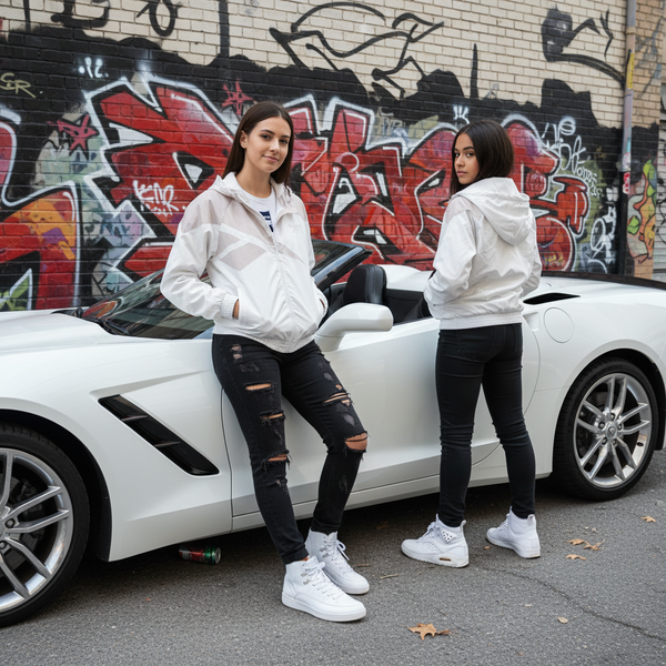 *REEBOK* (CHALK) LINED SPRING JACKET FOR WOMEN