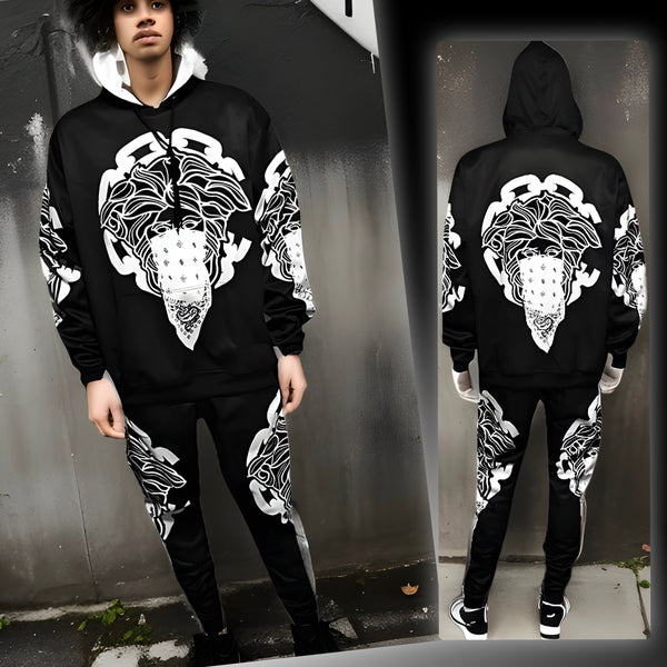 ^MEDUSA^ JOGGER SWEATSUITS SUITS (FLEECY SOFT LINED)