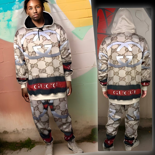 ^GVCC!^ POLYESTER JOGGER SWEATSUITS (FLEECY SOFT LINED) (UNISEX)