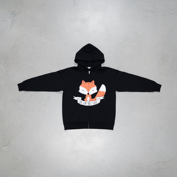 *DESIGN BY HUMANS* (DARK NAVY) ZIP UP HOODIE (DISTRESSED LOGO STYLE)